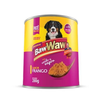 imagem de Patê para Cães Baw Waw Frango Lata 280g
