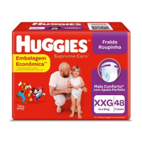 imagem de Fralda Roupinha Supreme Care Xxg Huggies 48un