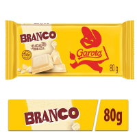 imagem de Barra Chocolate Branco Garoto 80g