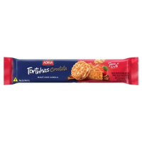 imagem de Biscoito Tortinhas Crostata Sabor Geleia de Maçã com Canela Adria 80g