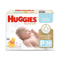 imagem de Fralda Natural Care P Huggies 36 Fraldas