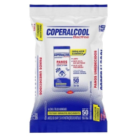 imagem de Pano Umedecido Bacfree Clássico Coperalcool 50un