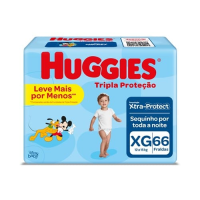 imagem de Fralda Tripla Proteção Huggies Xg 66un