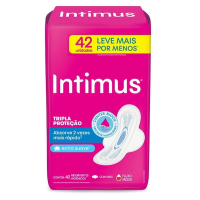 imagem de Absorvente Intimus Tripla Proteção Com Abas 42un