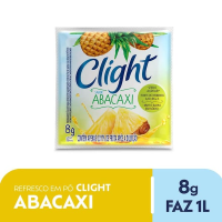 imagem de Refresco em Pó de Abacaxi sem Açúcar Clight 8g