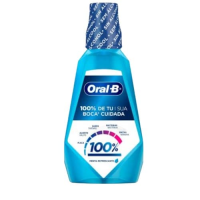 imagem de Enxaguante Bucal Zero Álcool Menta Refrescante Oral-B 100% 1l