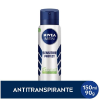 imagem de Desodorante nivea sensitive protect for men aerossol 90g