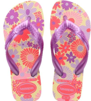 imagem de Sandália Havaianas Kids Flores Buttercream 29/30