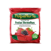 imagem de Polpa Congelada Frutas Vermelhas Polpa Norte 100g