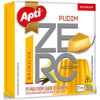 imagem de Pó para Pudim Zero de Baunilha Apti 30g