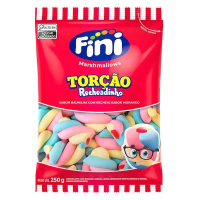 imagem de Marshmallows Torção Recheadinho Fini 250g