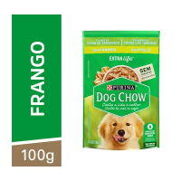 imagem de Ração Úmida para Cães Filhotes Frango Ao Molho Dog Chow 100g