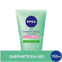 imagem de Sabonete em Gel Facial Controle do Brilho Nivea 150ml