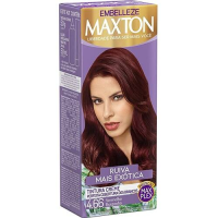 imagem de Tintura para Cabelo Maxton Vermelho Borgonha 4.66 Embelleze