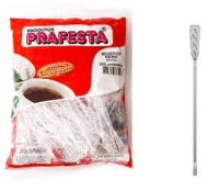 imagem de Mexedor de Drink Biodegradável Cristal  Prafesta 100un