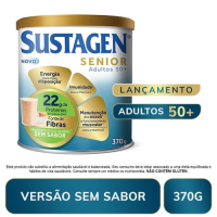 imagem de Complemento Alimentar Senior Adultos 50+ sem Sabor Sustagen 370g
