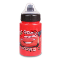 imagem de Copo com Tampa Open Road Carros Red Pingos Unidade 340ml
