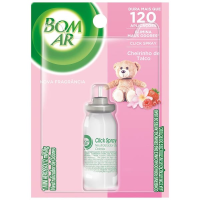 imagem de Aromatizador Click Spray Refil Cheirinho de Talco Bom Ar 12ml