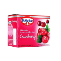 imagem de Chá Dr Oetker Cramberry Embalagem 10g