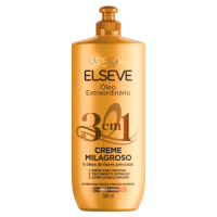 imagem de Creme de Pentear Milagroso Elseve 3 Em 1 Óleo Extraordinário L'óreal 500ml