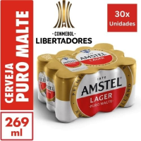 imagem de Combo Amstel Libertadores 30x 269ml - Cerveja Amstel Lata 269Ml