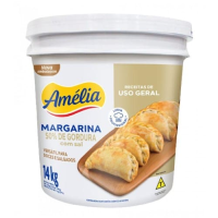 imagem de Margarina com Sal 50% Lipídeos Balde Amélia 14kg