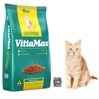 imagem de Ração para Gatos Vittamax Peixe Pacote 1kg
