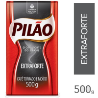 imagem de Café Torrado e Moído Extra Forte Vácuo Pilão 500g