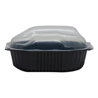 imagem de Embalagem para Frango e Assados Preto Platex