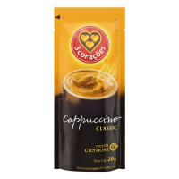 imagem de Cappuccino Solúvel Classic 3 Corações 20g