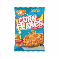 imagem de Cereal Matinal Ama Vita Corn Flakes Leite Condensado Embalagem 270g