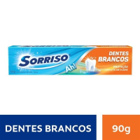 imagem de Creme Dental Dentes Brancos Sorriso 90 g