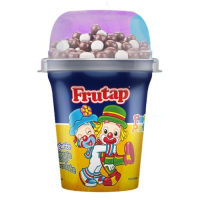 imagem de Iogurte de Morango com Cereais Sabor Chocolate Patati Patatá Frutap 115g