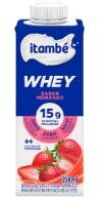 imagem de Bebida Láctea Com Whey Protein Sabor Morango Zero Açúcar Itambé 250g