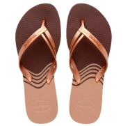 imagem de Sandália Havaianas Elegance Print Café N37/38