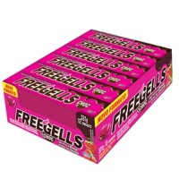 imagem de Drops Freegells Morango com Recheio Chocolate 27,6g 12un
