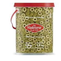 imagem de Azeitona Verde La Violetera Fatiada Balde 1,8kg