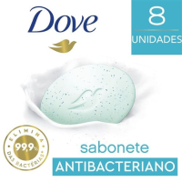 imagem de Pack Sabonete em Barra Antibacteriano Cuida & Protege Dove 8 Unidades 90g Cada Leve Mais Pague Menos