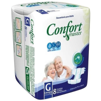 imagem de Fralda Geriatrica Confort Master G C/8