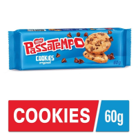 imagem de Cookie de Leite com Gotas de Chocolate Passatempo 60g